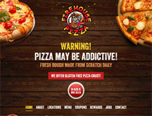 Tablet Screenshot of firehousepizza911.com